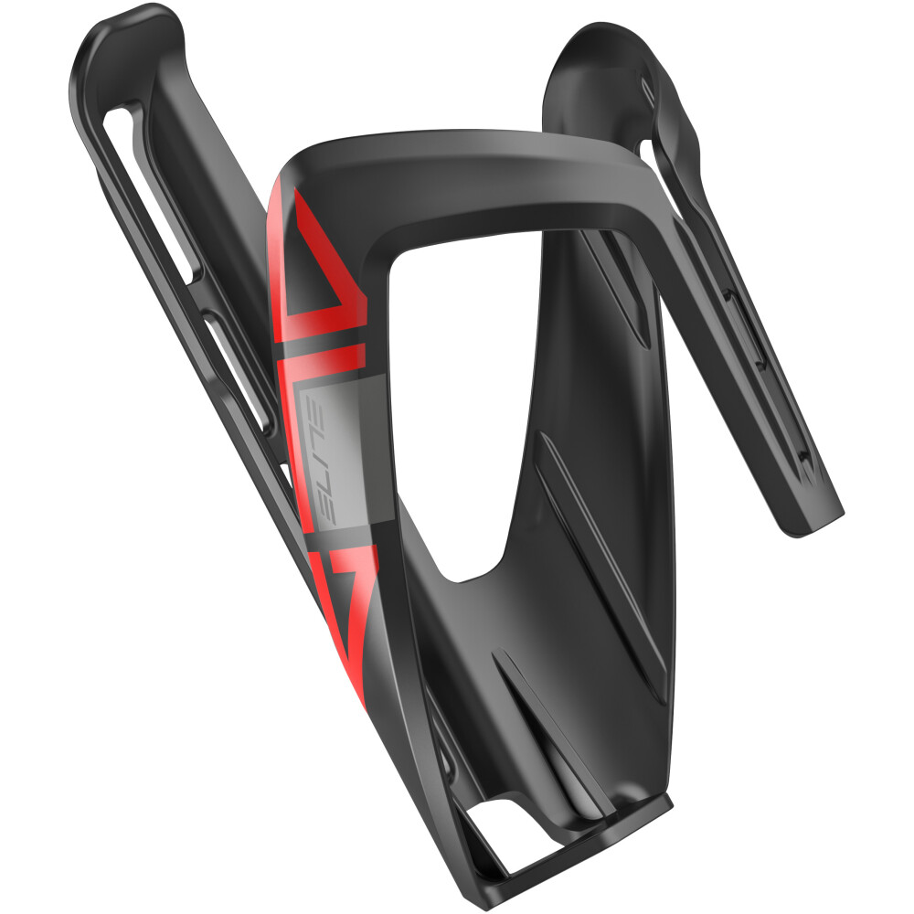 ELITE Flaschenhalter Ala Schwarz/Rot Matt