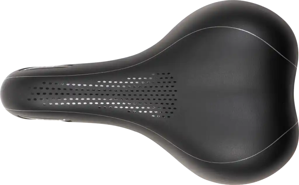 Velo Gel Base Trekkingsattel Herren  schwarz / grau/weiss