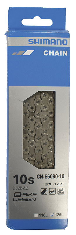 Shimano E-Bike Kette CNE6090-10 10-fach  126 Glieder ICNE609010126I