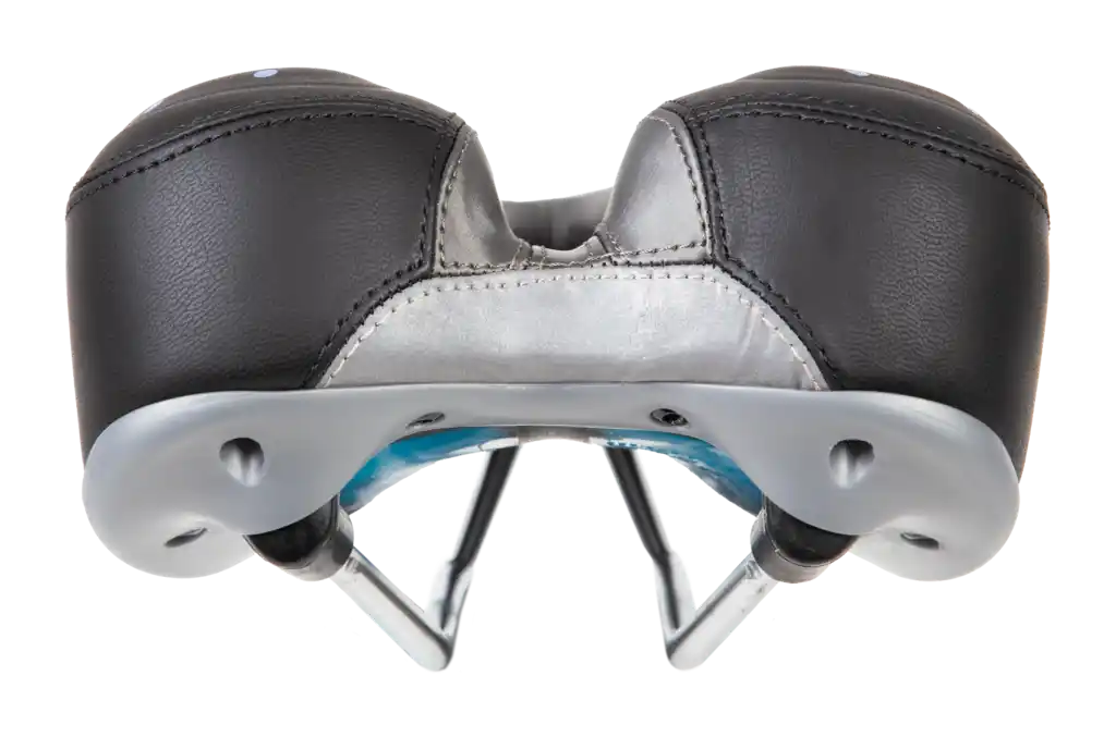 Velo Gel Zone Trekkingsattel Herren  schwarz /  grau/blau