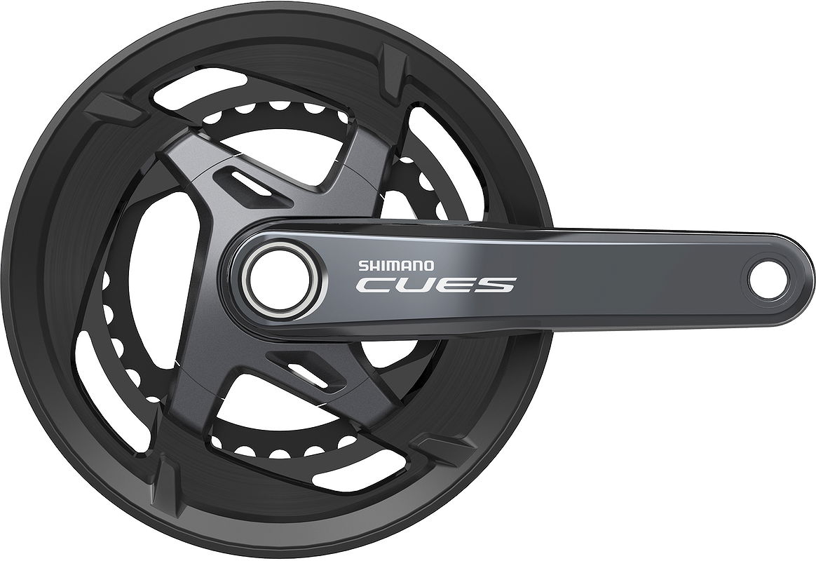 Shimano Kettenradgarnitur Cues FCU80002 2-PIECE 46x32 Zähne schwarz 175 mm EFCU80002EX62C