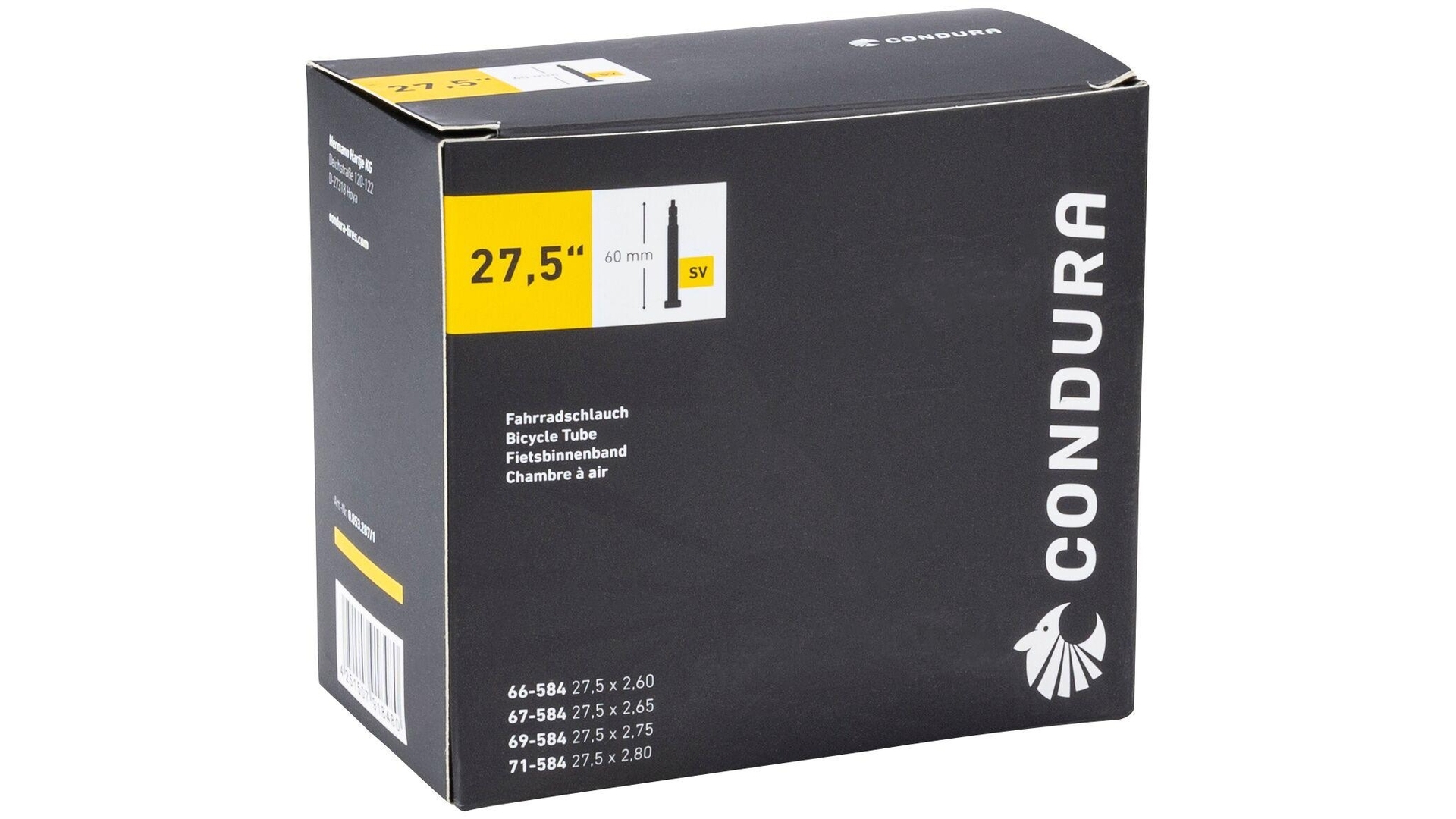 CONDURA SCHLAUCH 27,5" SV60 66/71-584