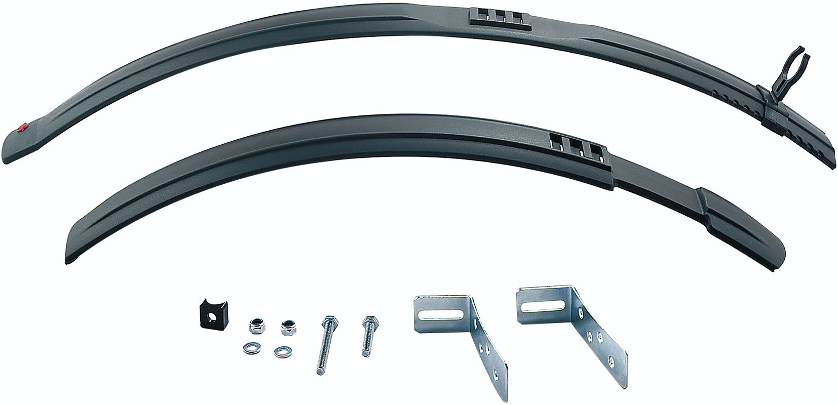 Hebie Steckschutzblech Set Natter schwarz 24" 0774 E