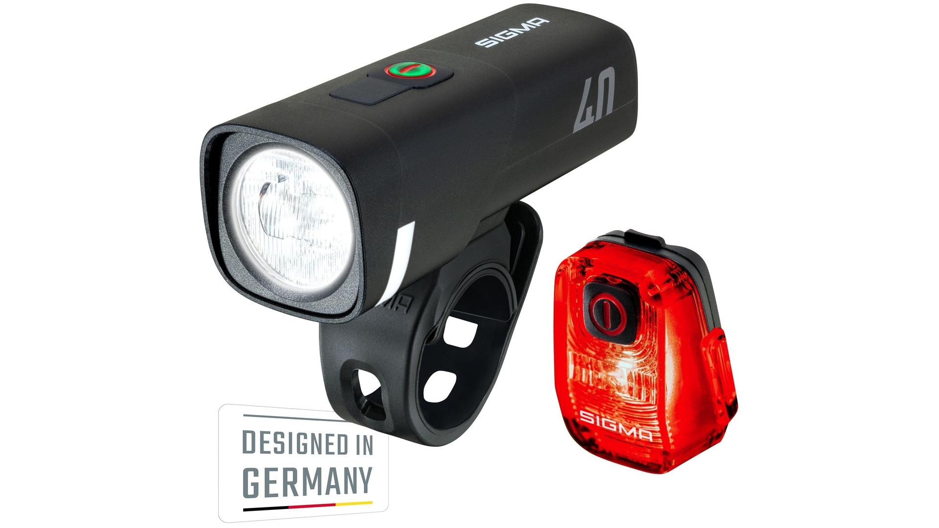 SIGMA AKKULEUCHTENSET AURA 40 + HIRO 10
