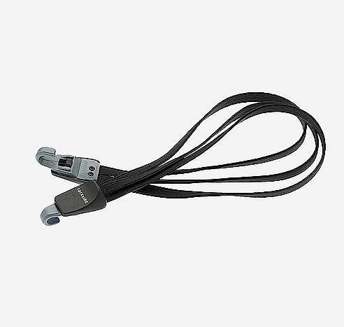 Racktime Gepäck-Spanngurt Bindit schwarz 600 mm mit 14 mm Haken