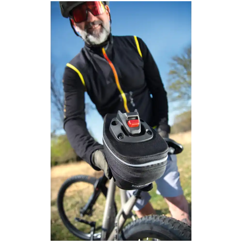 KLICKfix Bikepack Sport Expandable Satteltasche schwarz