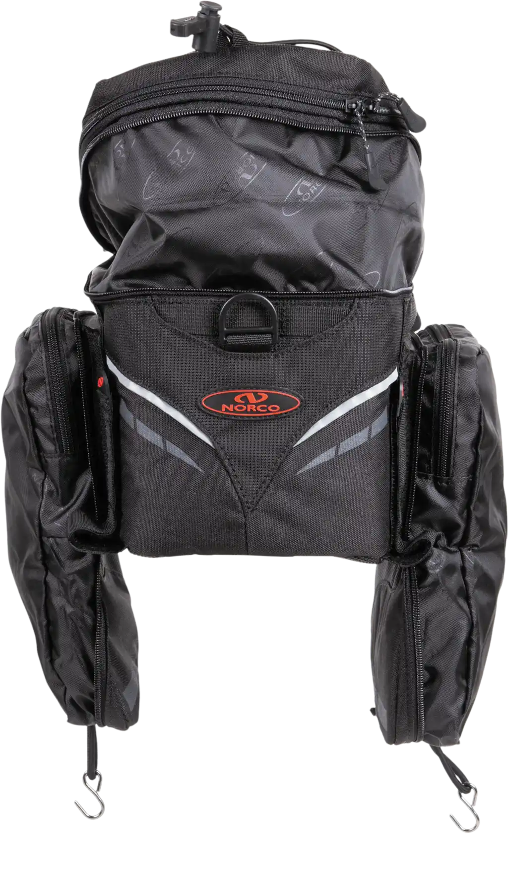 Norco Canmore Gepäckträgertasche mit Klettverschlussbefestigung schwarz