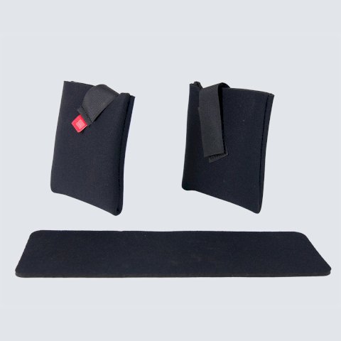 FAHRER Berlin Rahmenschutz Pedalschutzset Transport-Kratzschutzset schwarz