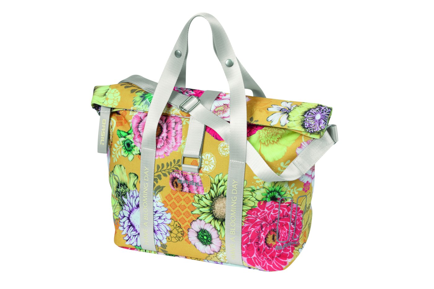Basil Fahrradhandtasche Bloom Field KF honey yellow