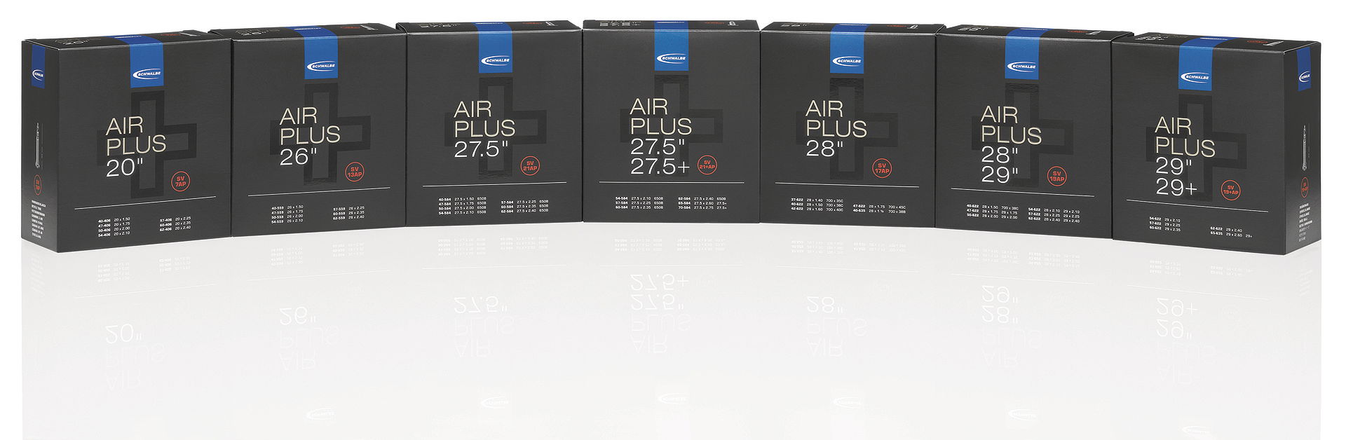 Schwalbe Fahrradschlauch Air Plus 28"/29" SV 19AP 40 mm 40/62-622