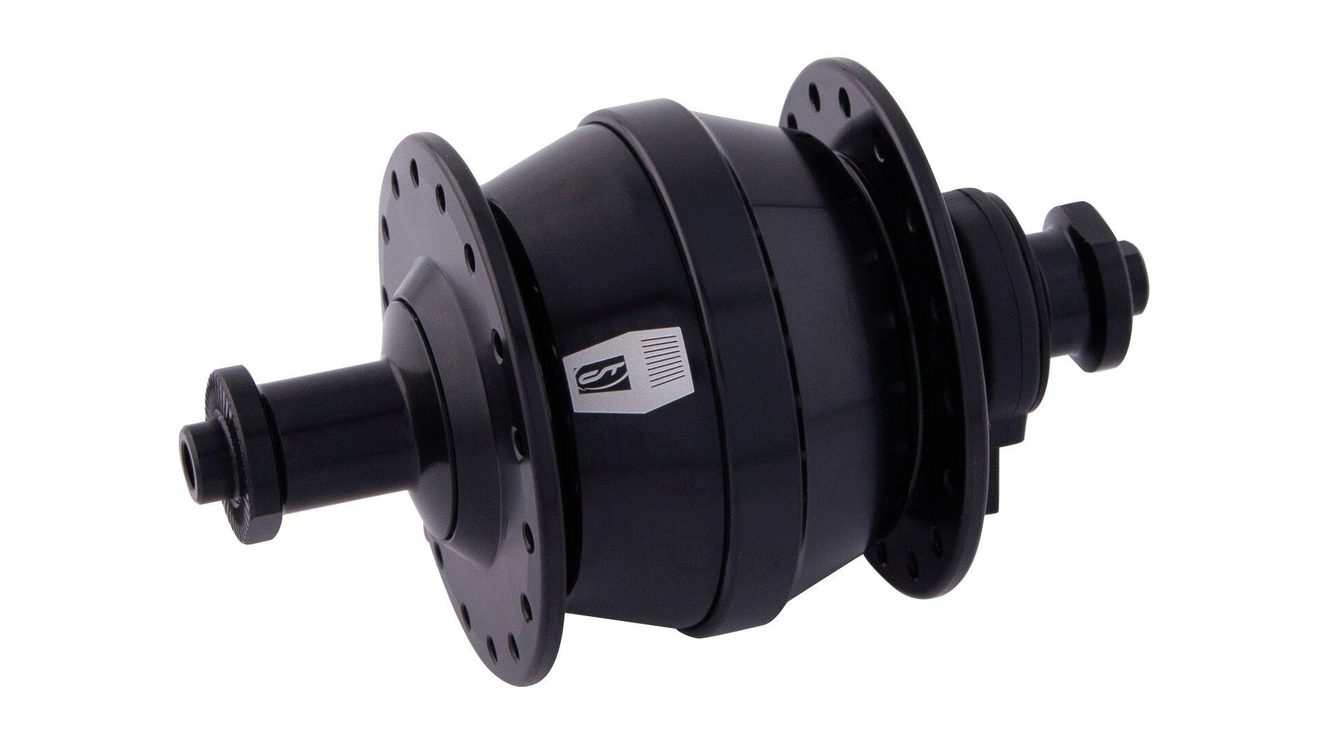 CONTEC NABENDYNAMO POWERHOUSE Hub 3" 32L. SCHWARZ