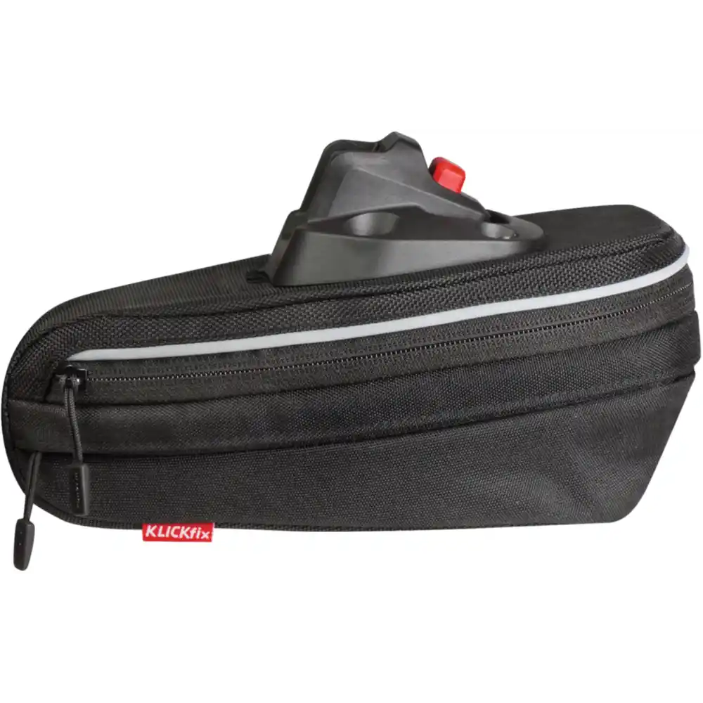 KLICKfix Bikepack Sport Expandable Satteltasche schwarz