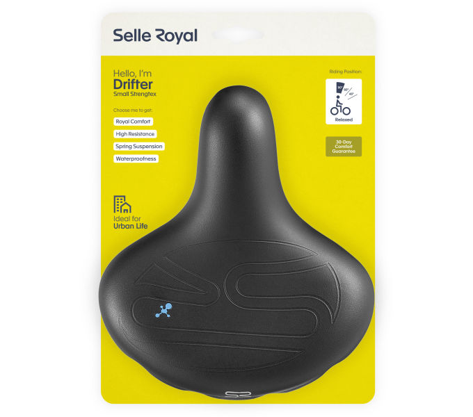 Selle Royal Fahrradsattel Drifter Small Strengtex Relaxed Unisex