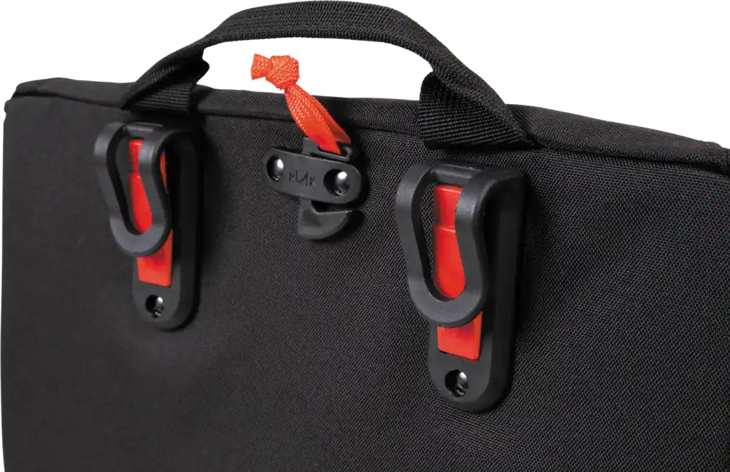 Norco Canmore City Tasche mit KLICKfix Vario Top Haken schwarz Seitentasche