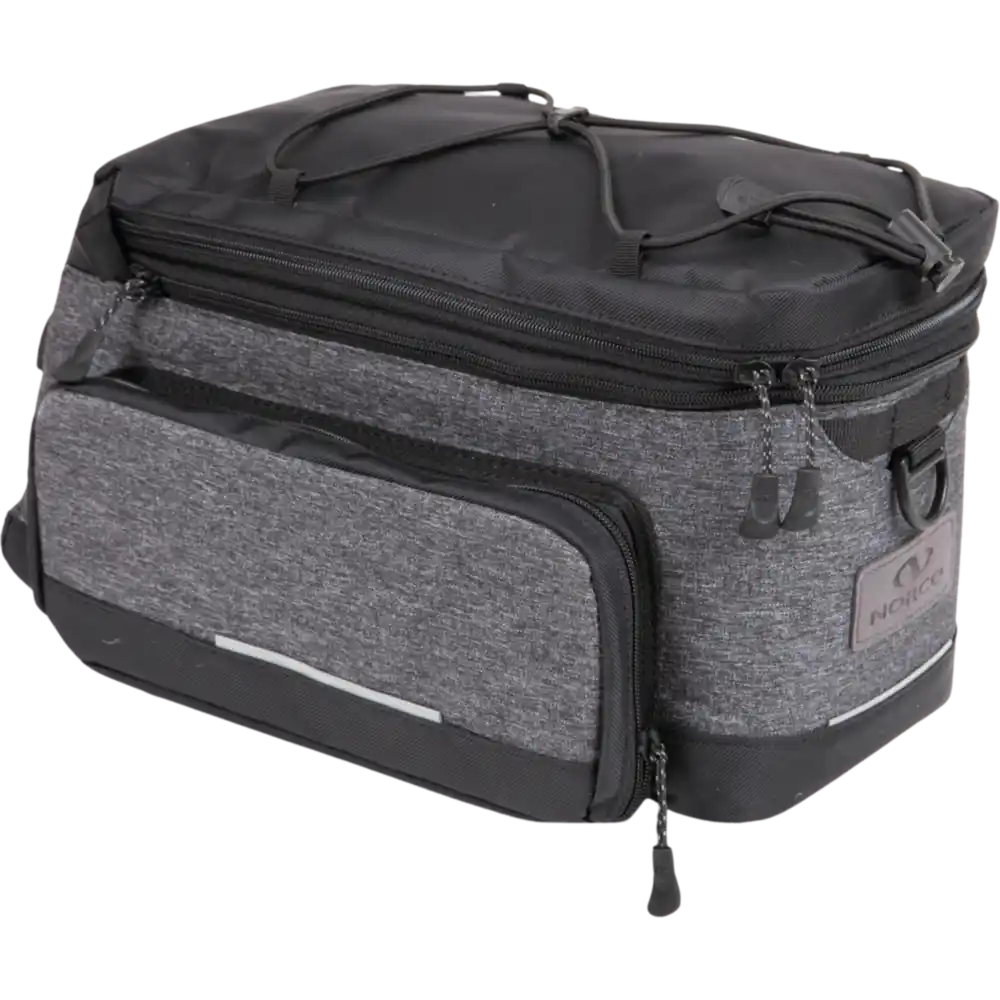 Norco Danbury Gepäckträgertaschen mit KLICKfix UniKlip 2 Adapter grau / schwarz