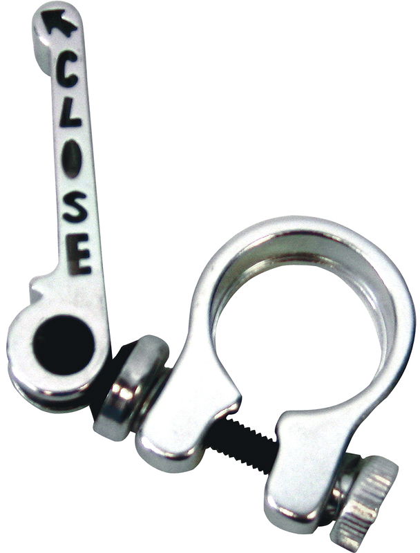 QU-AX Sattelschnellspanner Einrad Alu metall