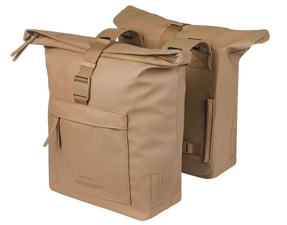 Basil Doppelpacktasche Brooklyn  sand