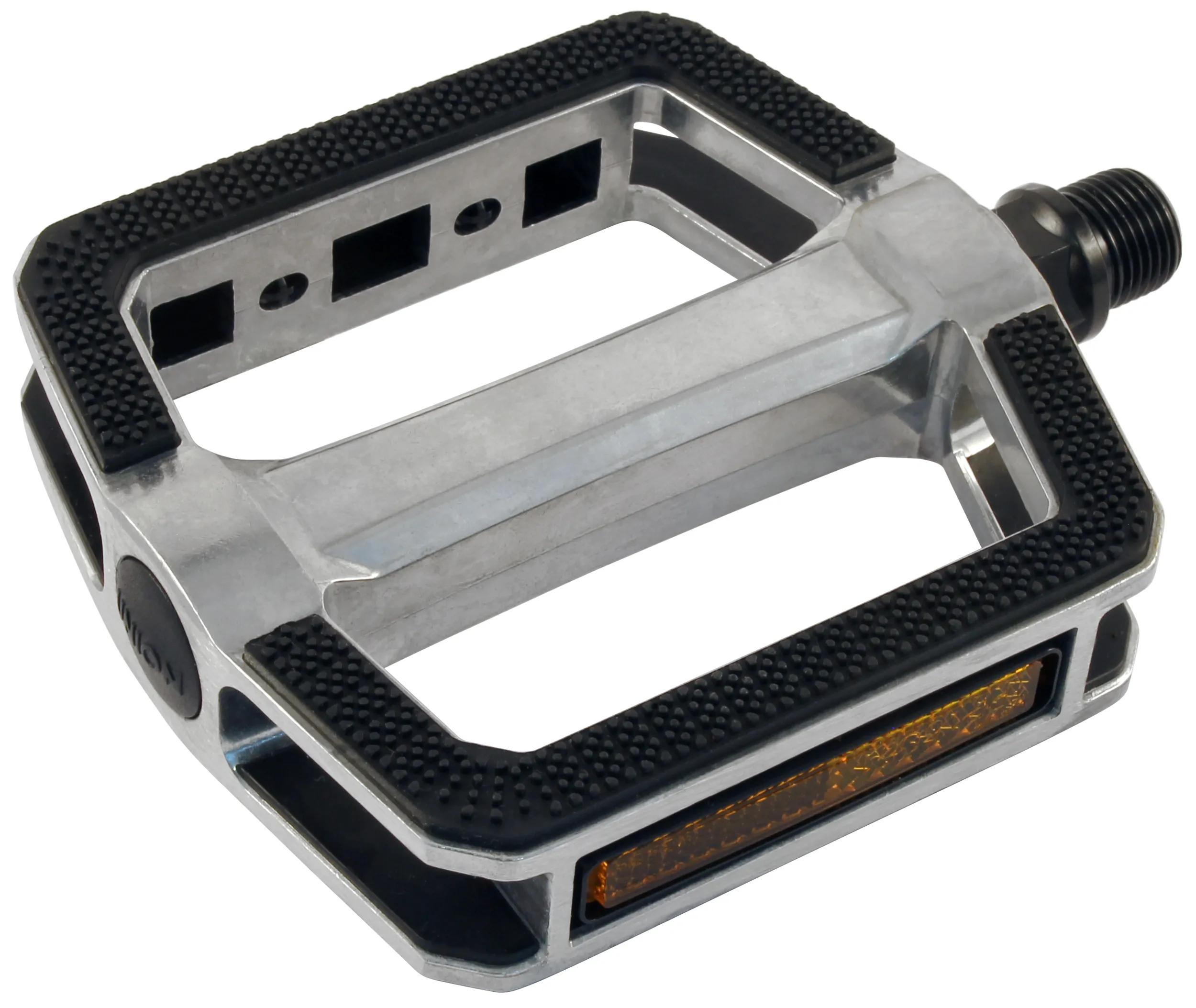 PAAR PEDALE UNION SP-180 SILBER/SCHWARZ