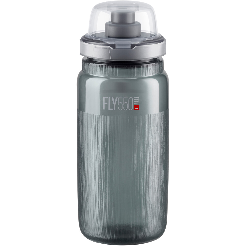 ELITE Trinkflasche Fly MTB Tex Smoke 550 ml