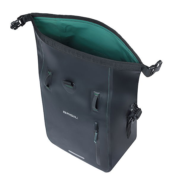 Basil Einzeltasche Rivo M schwarz