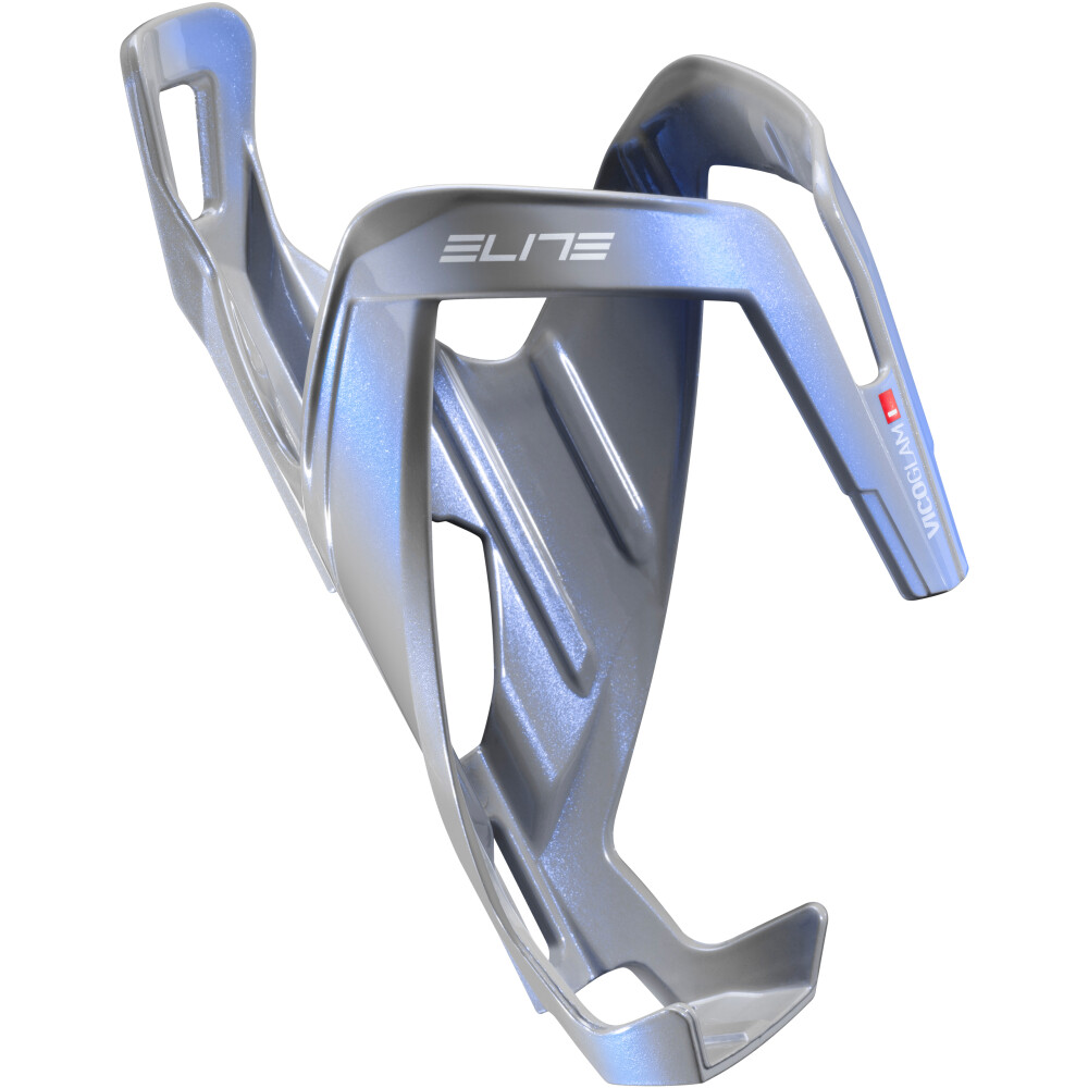 ELITE Flaschenhalter Vico Glam Grau Metall Weiß Glänzend