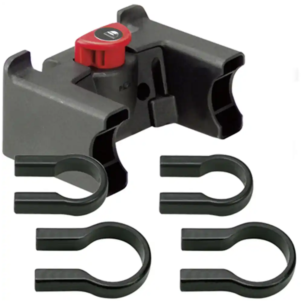 KLICKfix Lenker Adapter mit Schloss Universal  schwarz