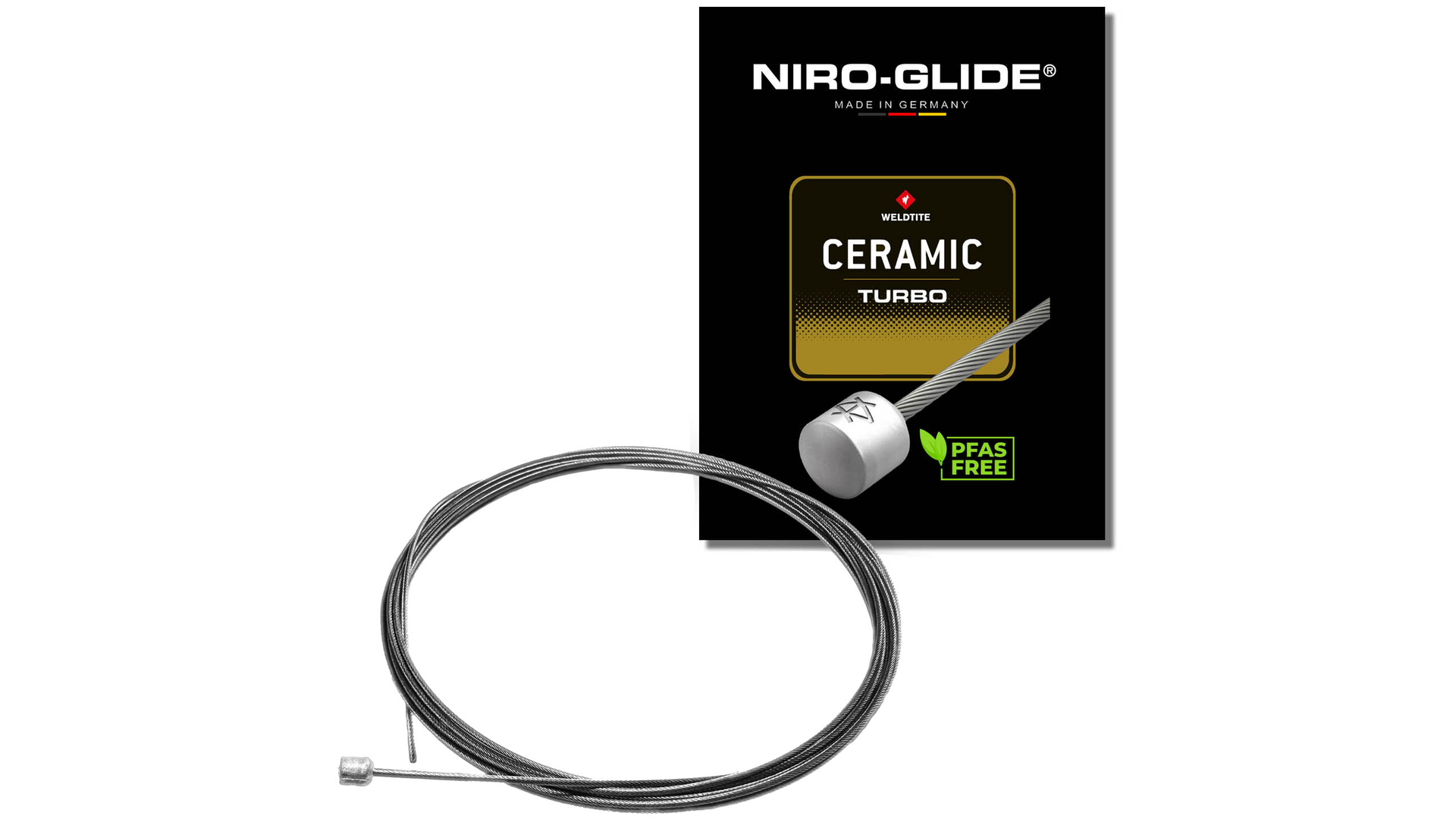 NIRO GLIDE CERAMIC TURBO SCHALTZUG 2200 MM
