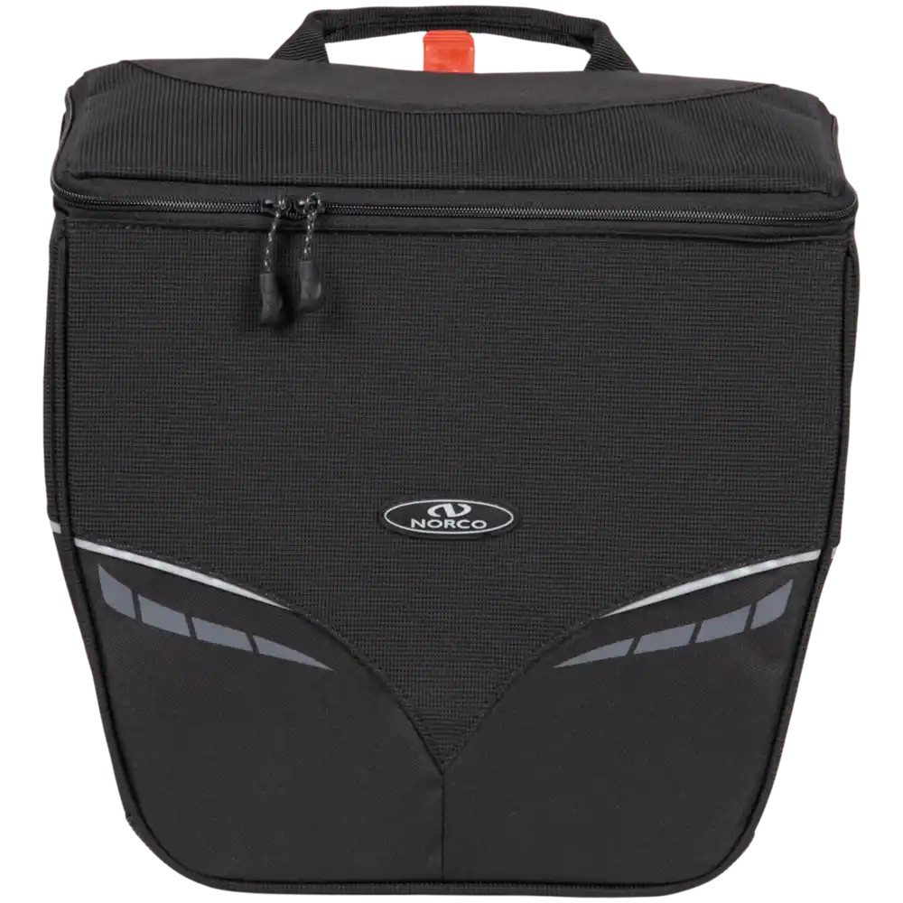 Norco Canmore City Tasche ISO mit KLICKfix Kompakt Schiene mit variabler Hakenposition schwarz Seitentasche