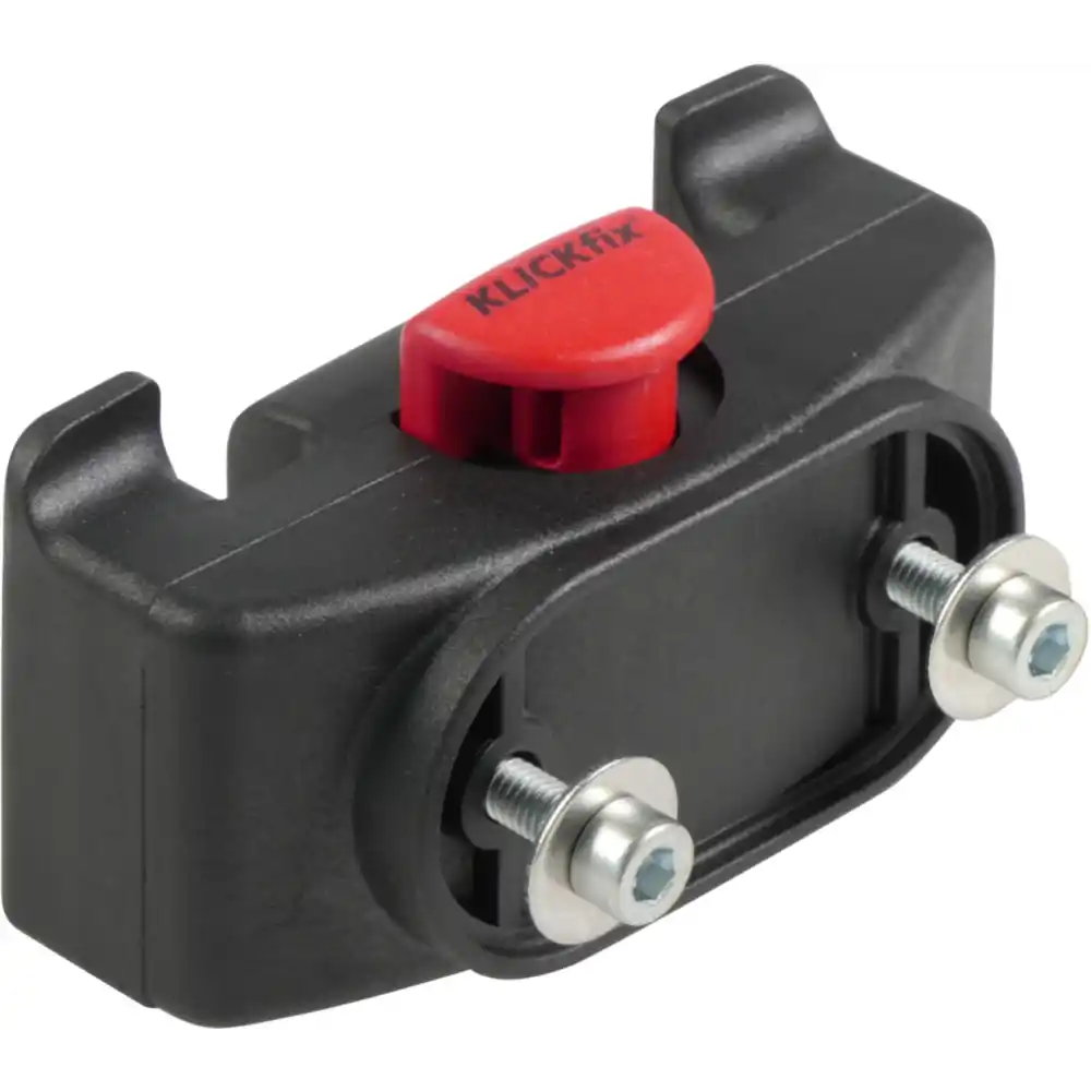 KLICKfix Lenker Adapter Caddy Oval  schwarz