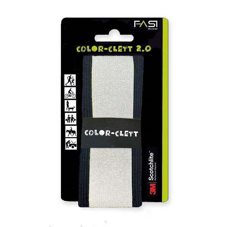 FASI Reflex-Hosenband Color-Clett 2.0 schwarz