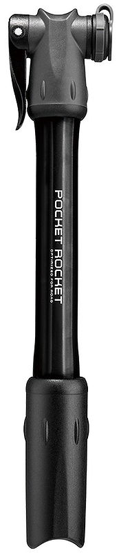 Topeak Minipumpe Pocket Rocket schwarz 11 bar / 160 PSI