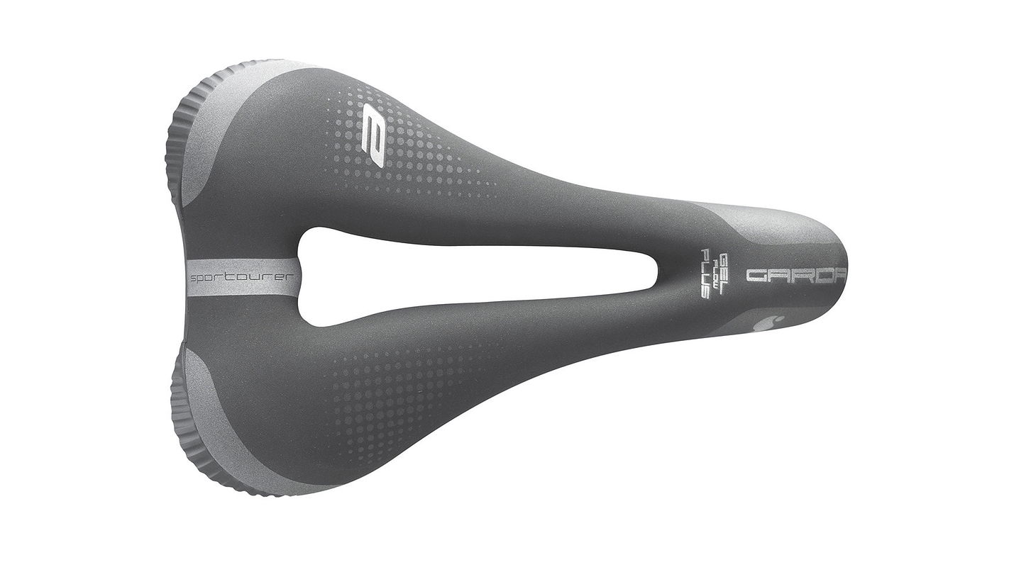 Sportourer E-Bike Sattel Trekking Garda Gel Super Flow Moderate  L255 x B172 mm / 506 g Damen SB-Verpacku