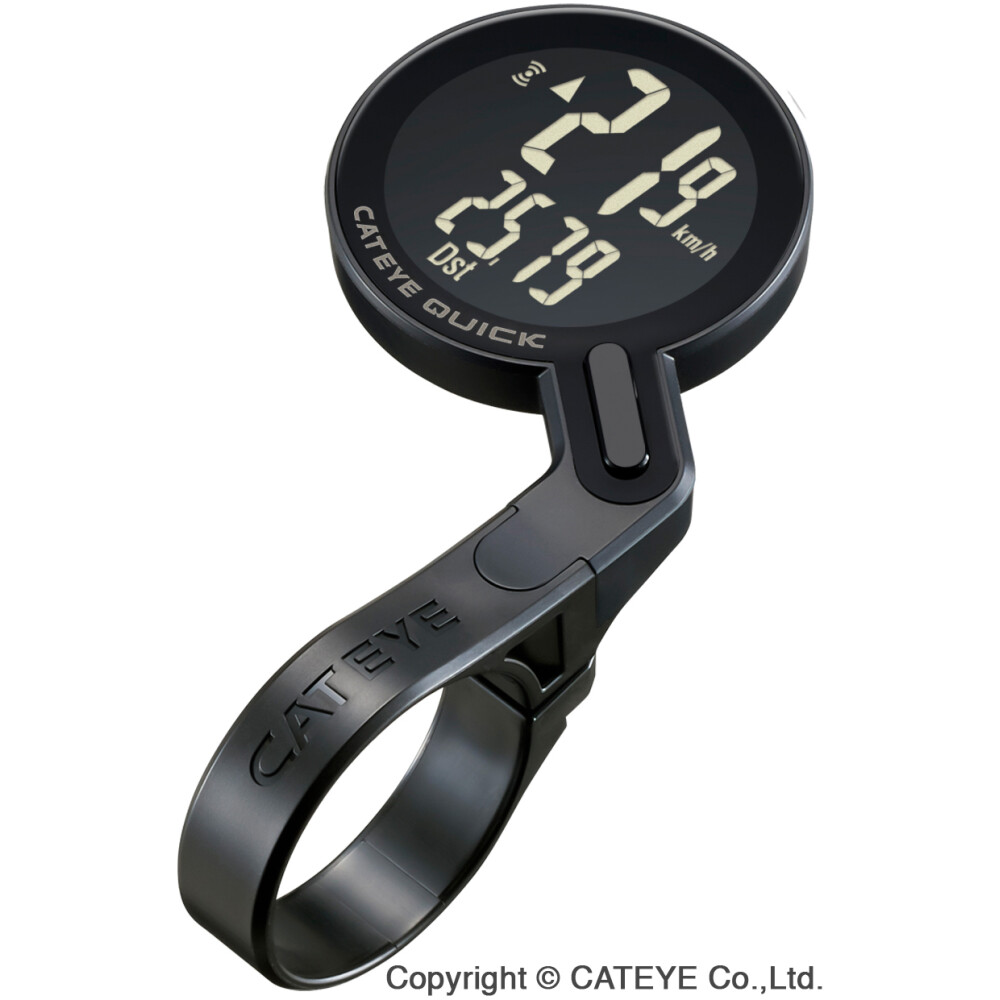CATEYE Fahrradcomputer Quick Schwarz