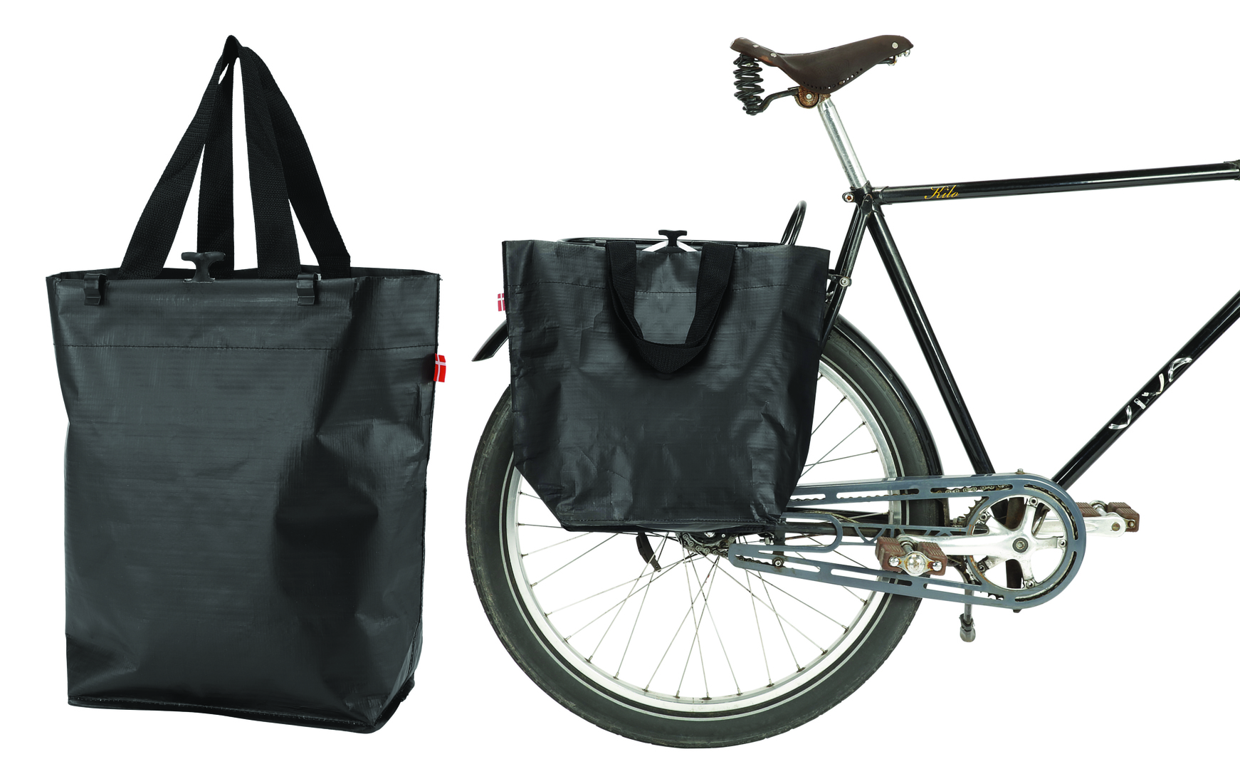 Cobags Einkaufstasche Bikezac 2.0 schwarz