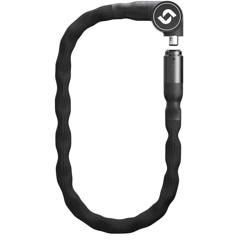 Serea Kettenschloss Bold 8 mm schwarz 125 cm