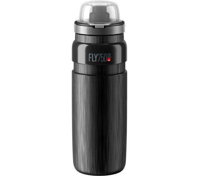 ELITE Trinkflasche Fly MTB Tex Schwarz 750 ml