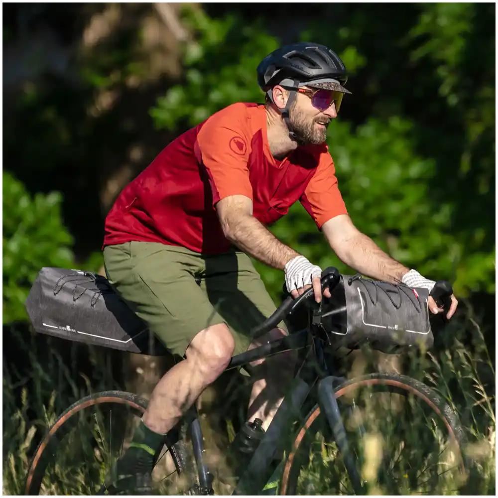 KLICKfix Bikepack Waterproof  grau Lenkertasche