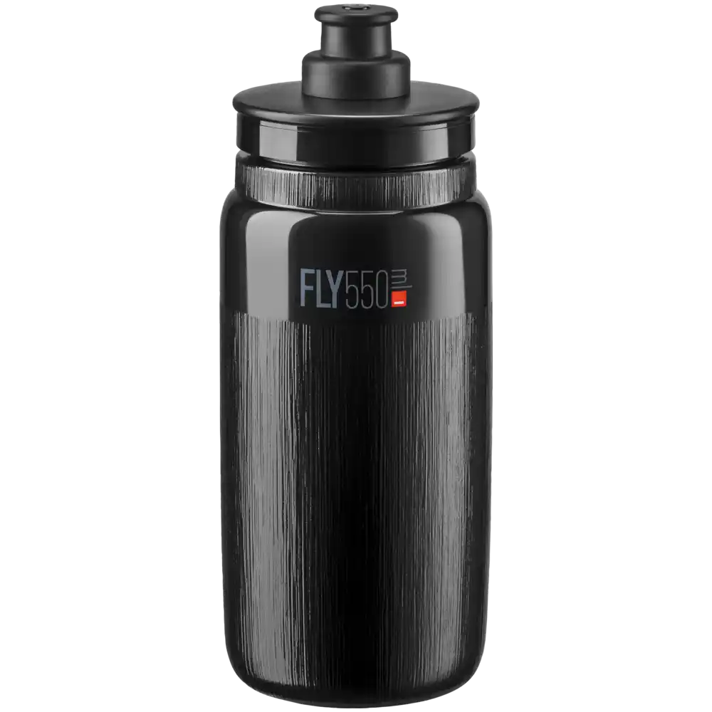 Elite Fly Tex Trinkflasche 550 ml schwarz grau