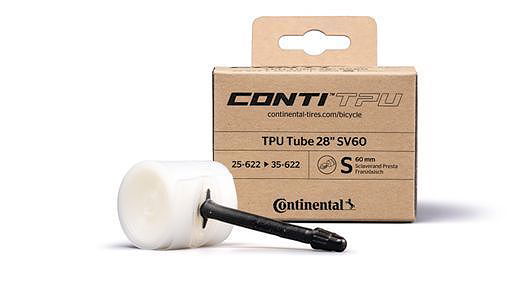 Continental Fahrradschlauch TPU 28" SV 60 mm  25-622/35-622