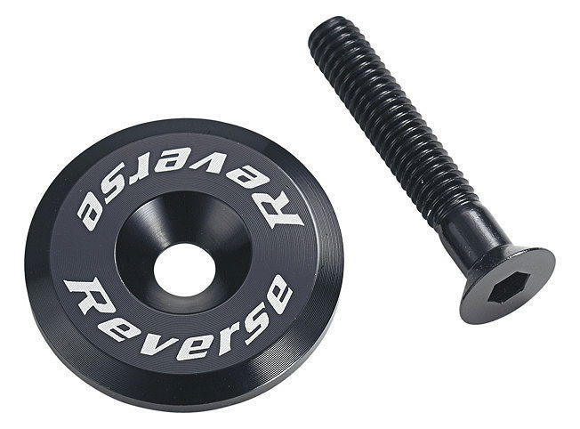 Reverse Steuersatzkappe schwarz 1 1/8"  SB-Verpackung