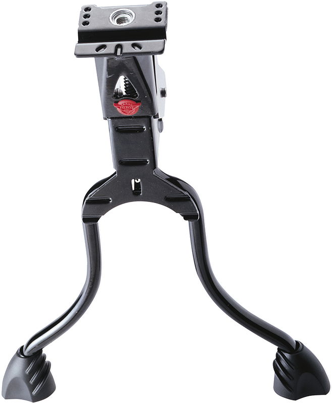 Hebie Zweibeinständer REX  schwarz L 24"- 29"