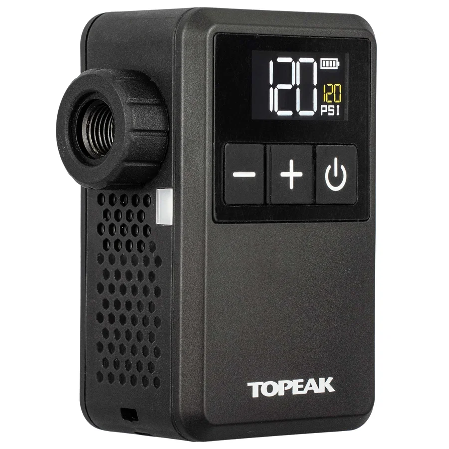 Topeak Minipumpe E-Booster Digital Mini schwarz 8 bar / 120 PSI