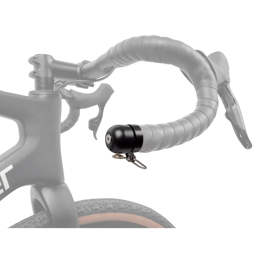 M-WAVE Fahrradklingel Bella DBX 30,5 mm schwarz  SB-Verpackung