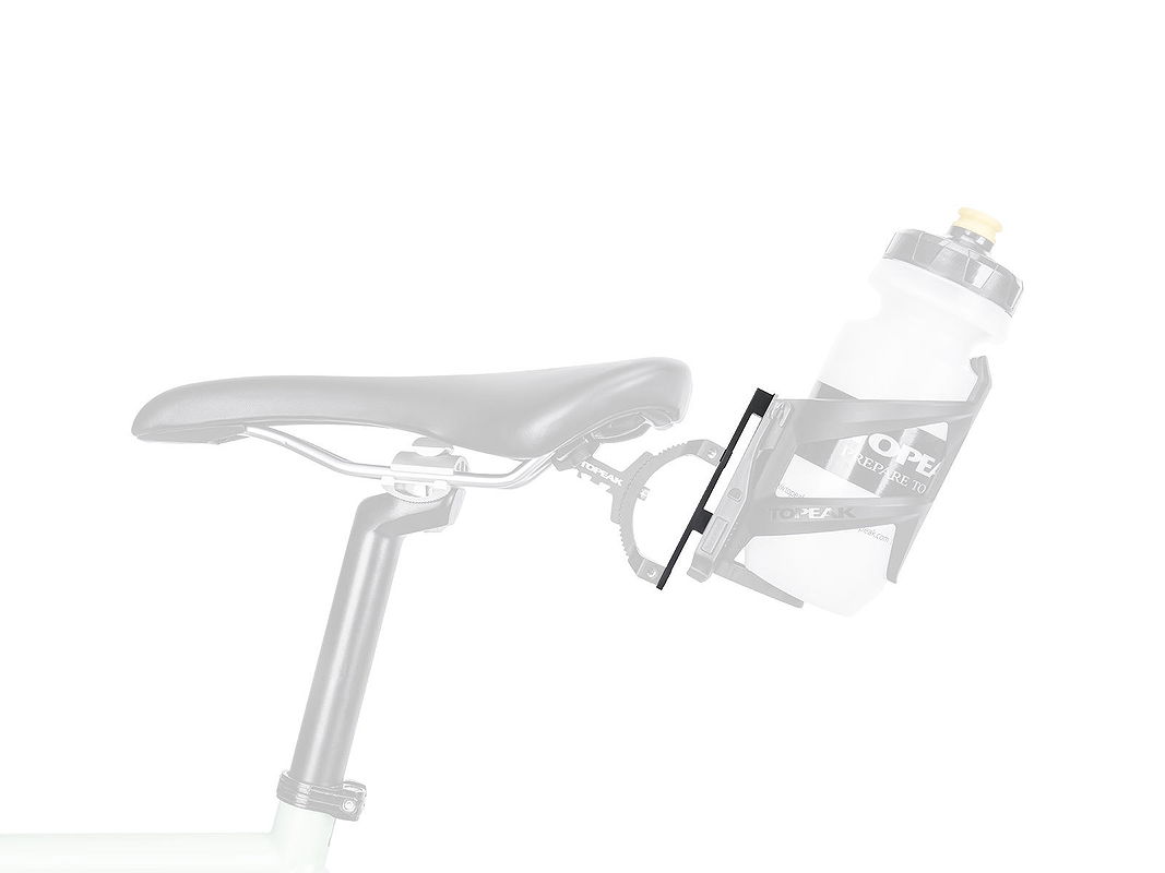 Topeak Adapter für Flaschenhalter Alt-Position Cage Mounts schwarz