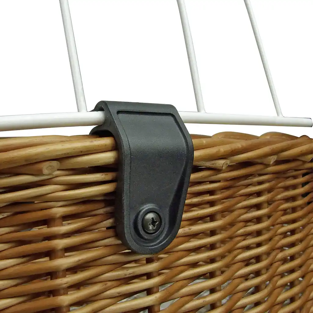 KLICKfix Doggy Basket zur Festmontage am Gepäckträger braun Tierkorb