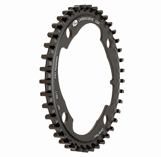 Gates Riemenscheibe CDX (vorne) schwarz 104 mm  39 Zähne