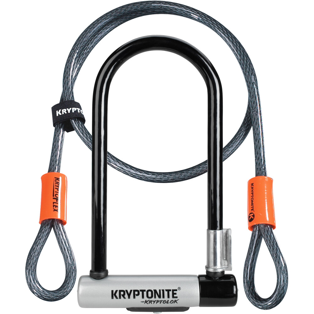 KRYPTONITE Bügelschloss Kryptolok Standard mit Kabel