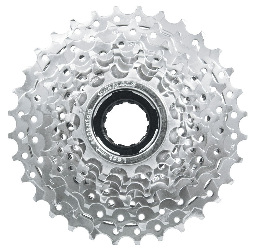 Sunrace Schraubzahnkranz 8-fach silber MFE608CU-BOX 13-32 Zähne