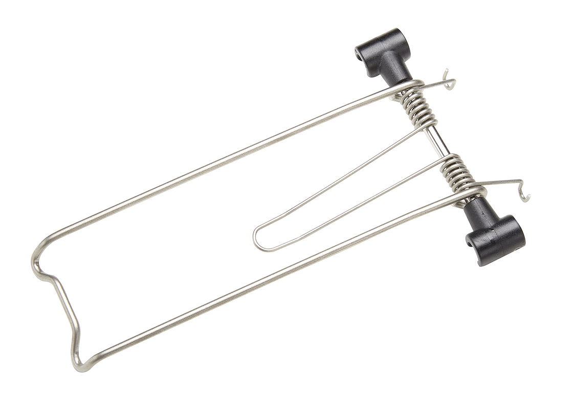 Racktime Federklappe Clampit Edelstahl Standit/Addit/Tourit/Foldit/Topit/Tubus Cargo Evo