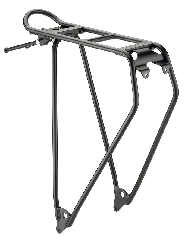 Racktime Gepäckträger Lightit 28" schwarz